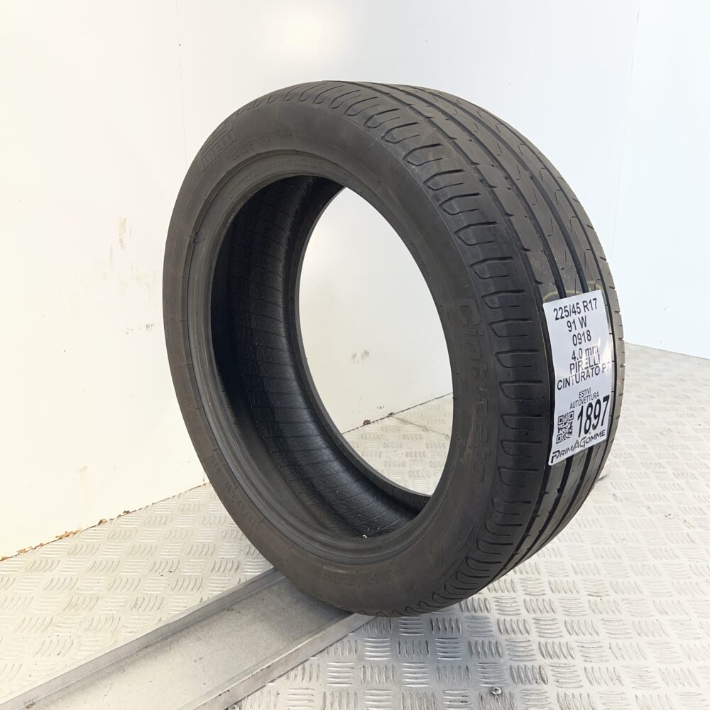 Pneumatico Usato 225 45 R17 91W Pirelli Cinturato P7 Estivo | Gomme Usate | PrimaGomme.it Pneumatico usato 225 45 R17 Pirelli Cinturato P7