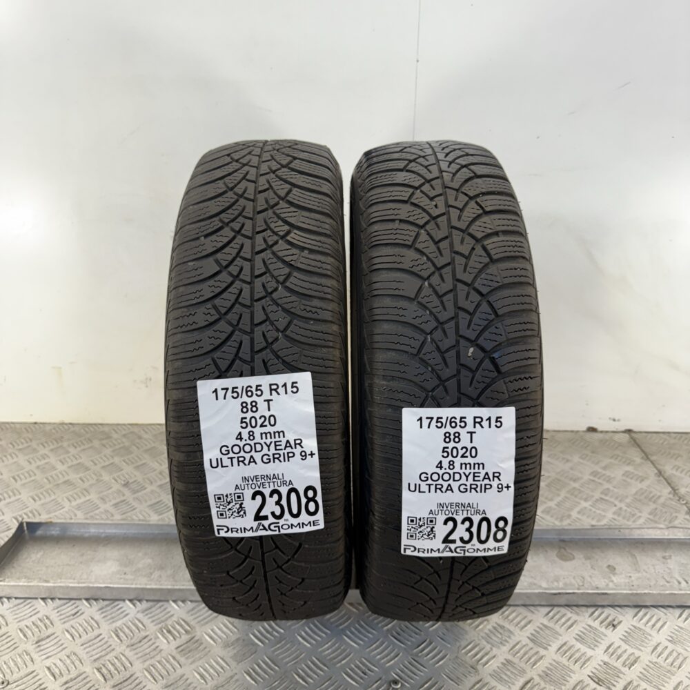 Gomme Usate 175 65 R15 88T Goodyear Ultra Grip 9+ Invernali | Gomme Usate | PrimaGomme.it Gomme usate 175 65 R15 Goodyear Ultra Grip 9+ - foto 4