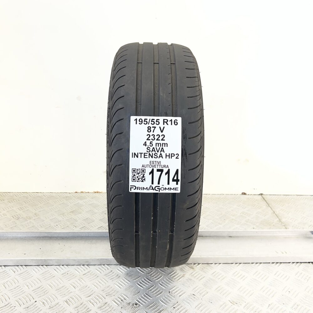 Pneumatico Usato 195 55 R16 87V Sava Intensa HP2 Estivo | Gomme Usate | PrimaGomme.it Pneumatico usato 195 55 R16 Sava Intensa HP2 - foto 6