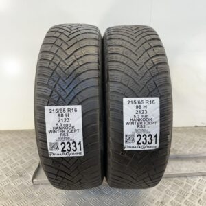 Gomme Usate 215 65 R16 98H Hankook Winter Icept RS3 76% Invernali