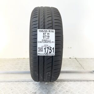 Pneumatico Usato 195 55 R16 87H Pirelli Cinturato P1 81% Estivo