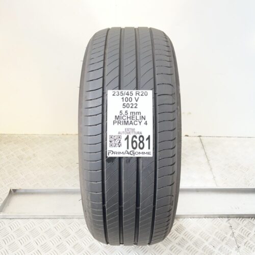 Gomma Usata 235 45 R20 100V Michelin Primacy 4 78% Estiva