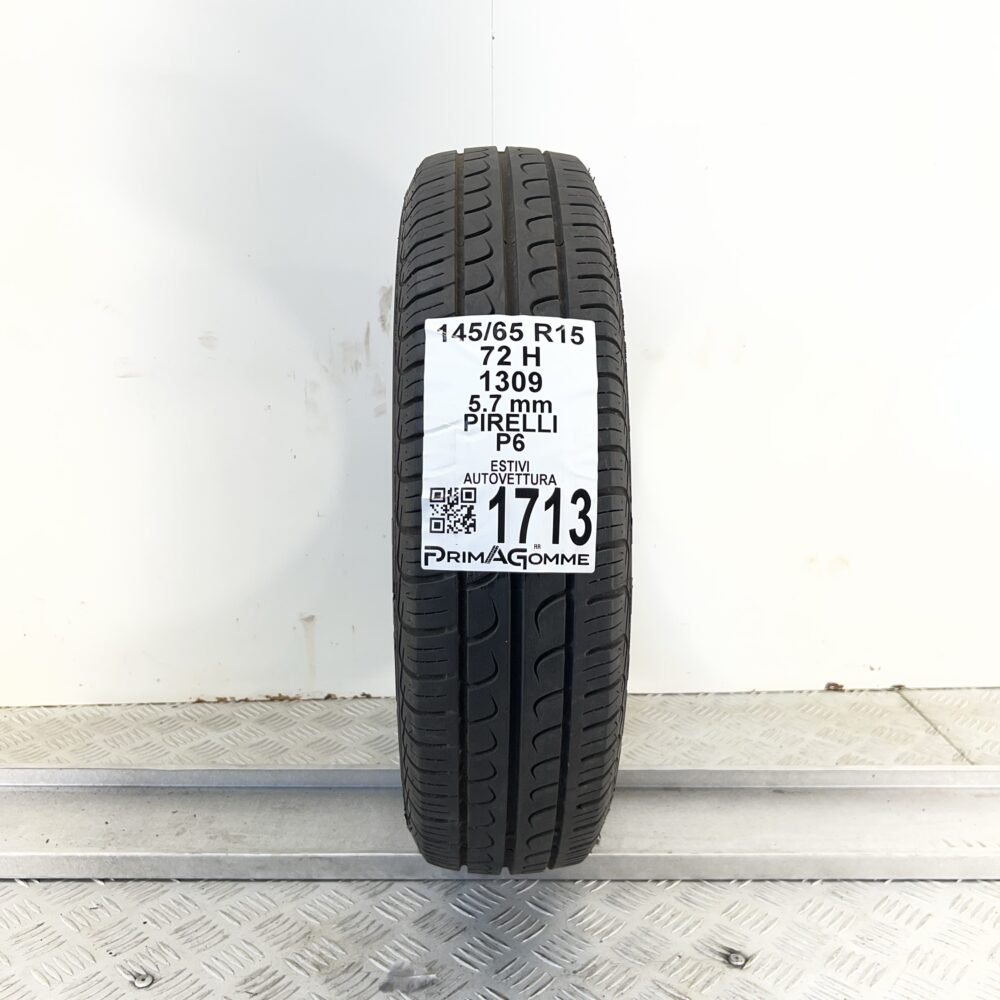 Pneumatico Usato 145 65 R15 72H Pirelli P6 81% Estivo | Gomme Usate | PrimaGomme.it Pneumatico usato 145 65 R15 Pirelli P6 - foto 6