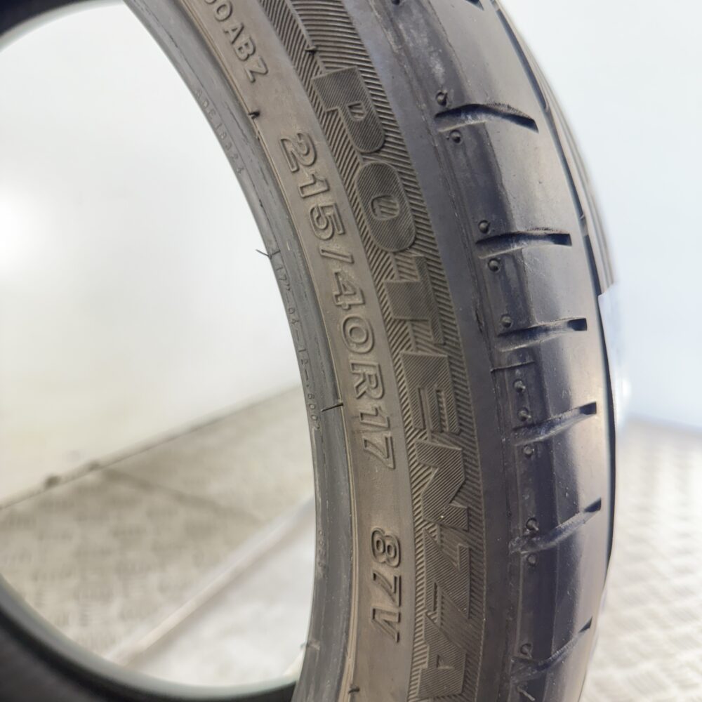 Pneumatico Usato 215 40 R17 87V Bridgestone Potenza RE050A 81% Estivo | Gomme Usate | PrimaGomme.it Pneumatico usato 215 40 R17 Bridgestone Potenza RE050A - foto 2