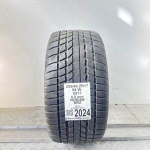 Pneumatico Usato 255 40 ZR17 94W Nokian NRZ 93% Estivo