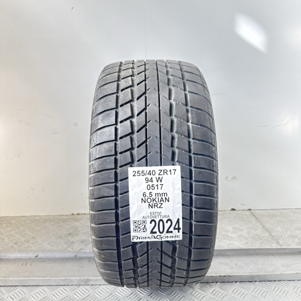 Pneumatico Usato 255 40 ZR17 94W Nokian NRZ 93% Estivo | Gomme Usate | PrimaGomme.it Pneumatico usato 255 40 ZR17 Nokian NRZ - foto 6