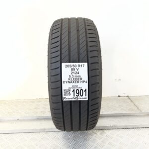 Pneumatico Usato 205 50 R17 89V Kleber Dynaxer HP4 76% Estivo