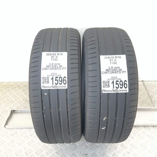 Gomme Usate 205 55 R16 91V Pirelli Cinturato P7 Estive