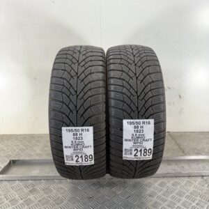 Gomme Usate 195 50 R16 88H Kumho Winter Craft WP52 97% Invernali