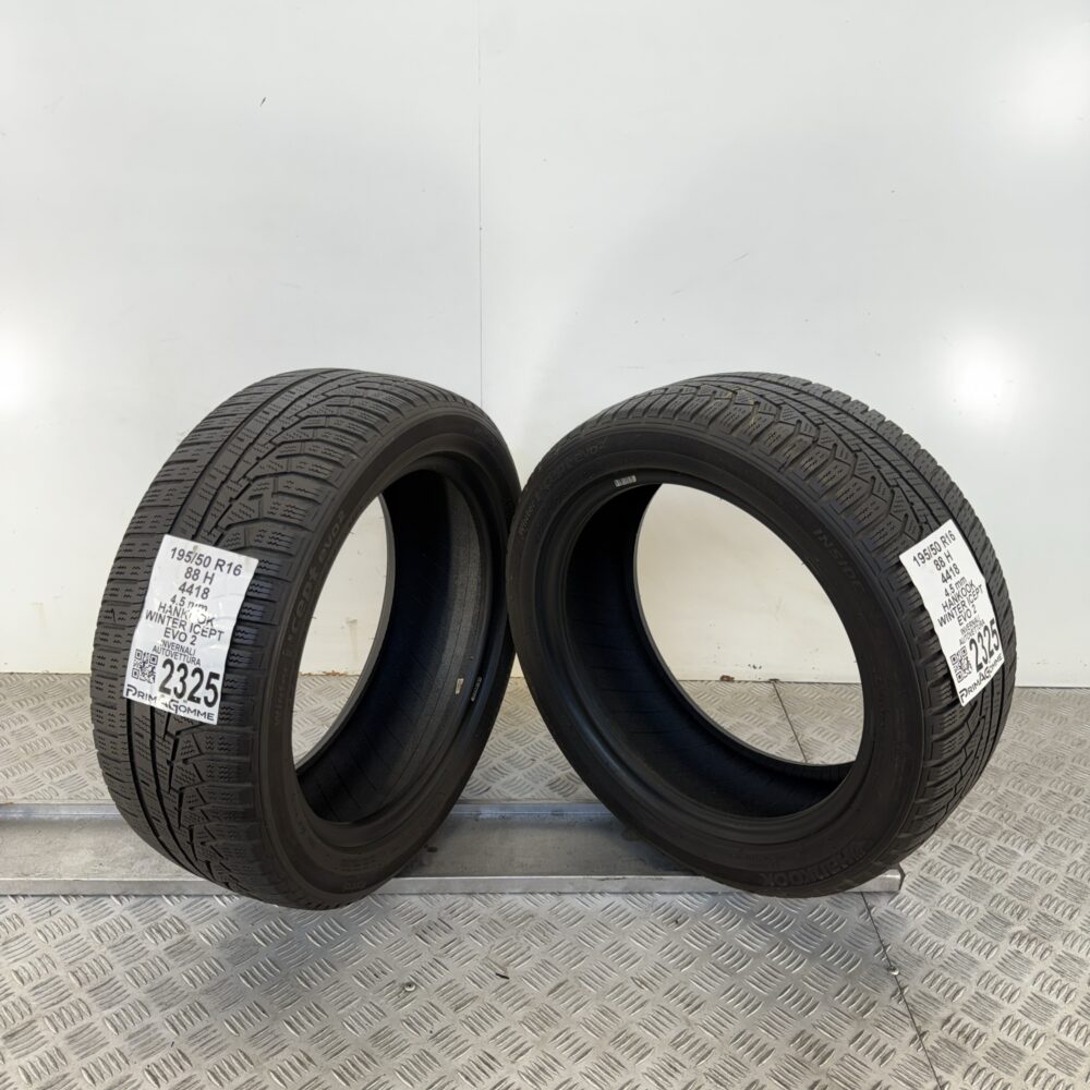 Gomme Usate 195 50 R16 88H Hankook Winter Icept Evo 2 Invernali | Gomme Usate | PrimaGomme.it Gomme usate 195 50 R16 Hankook Winter Icept Evo 2 - foto 4