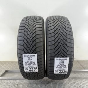 Gomme Usate 205 60 R16 92H Yokohama BluEarth Winter V906 77% Invernali