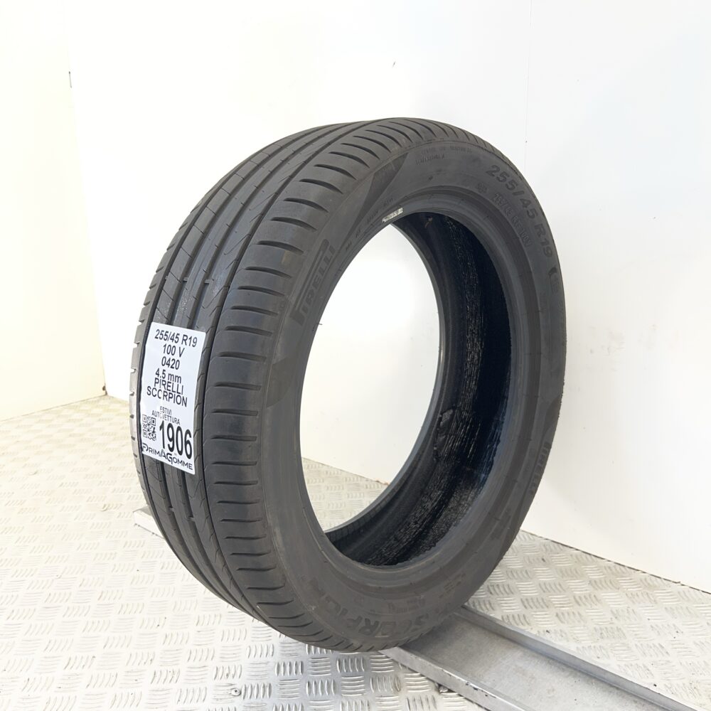 Pneumatico Usato 255 45 R19 100V Pirelli Scorpion Estivo | Gomme Usate | PrimaGomme.it Pneumatico usato 255 45 R19 Pirelli Scorpion - foto 2