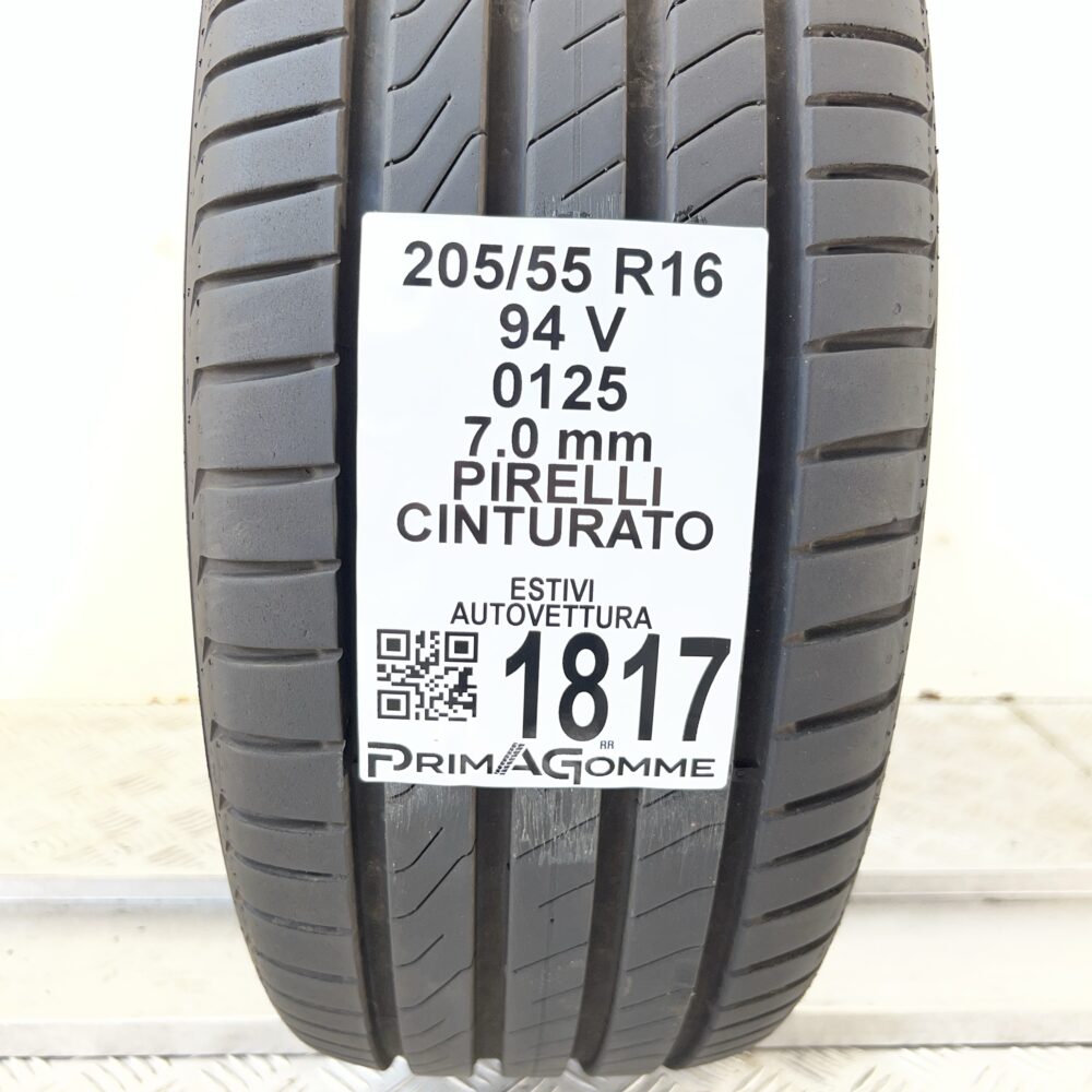 Pneumatico Usato 205 55 R16 94V PIRELLI Cinturato 100% Estivo | Gomme Usate | PrimaGomme.it Pneumatico usato 205 55 R16 PIRELLI Cinturato - foto 7