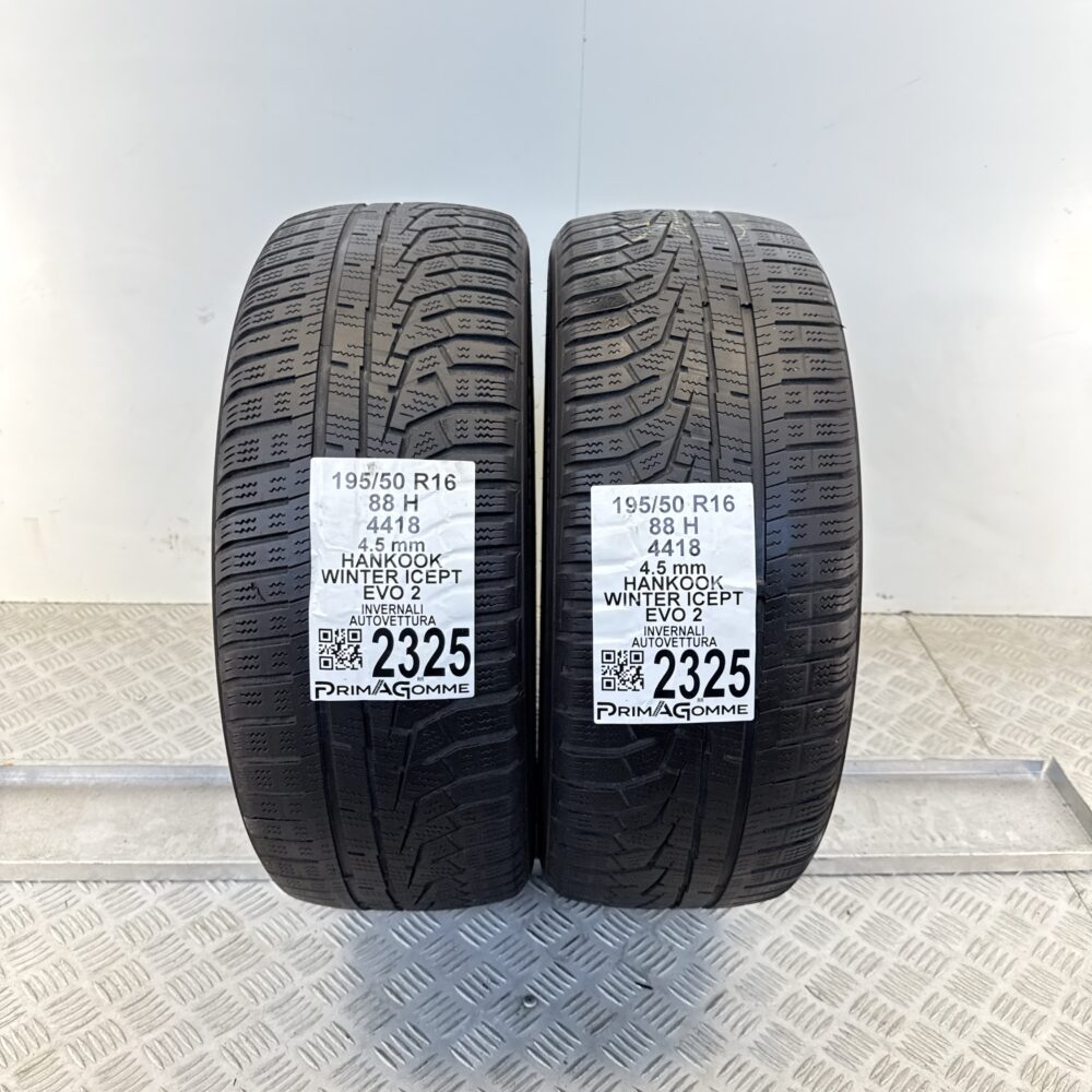 Gomme Usate 195 50 R16 88H Hankook Winter Icept Evo 2 Invernali | Gomme Usate | PrimaGomme.it Gomme usate 195 50 R16 Hankook Winter Icept Evo 2 - foto 7