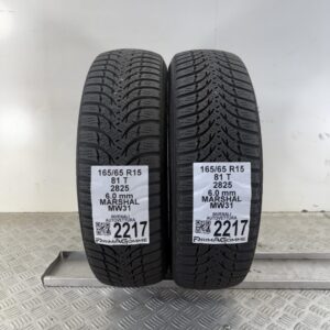 Gomme Usate 165 65 R15 81T Marshal MW31 86% Invernali