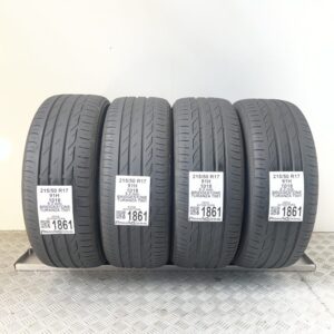 Pneumatici Usati 215 50 R17 91H Bridgestone Turanza T001 76% Estive