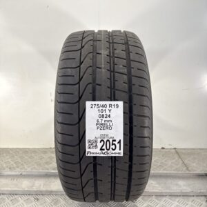 Pneumatico Usato 275 40 R19 101Y Pirelli Pzero 96% Estivo