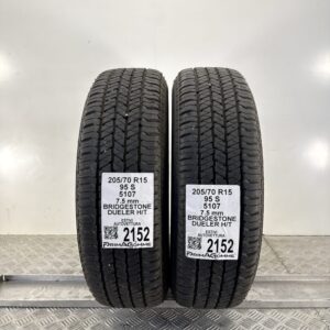 Pneumatici Usati 205 70 R15 95S Bridgestone Dueler H/T 100% Estive