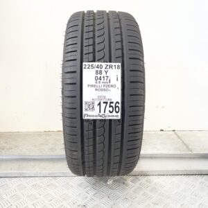 Pneumatico Usato 225 40 ZR18 88Y Pirelli Pzero Rosso 97% Estivo