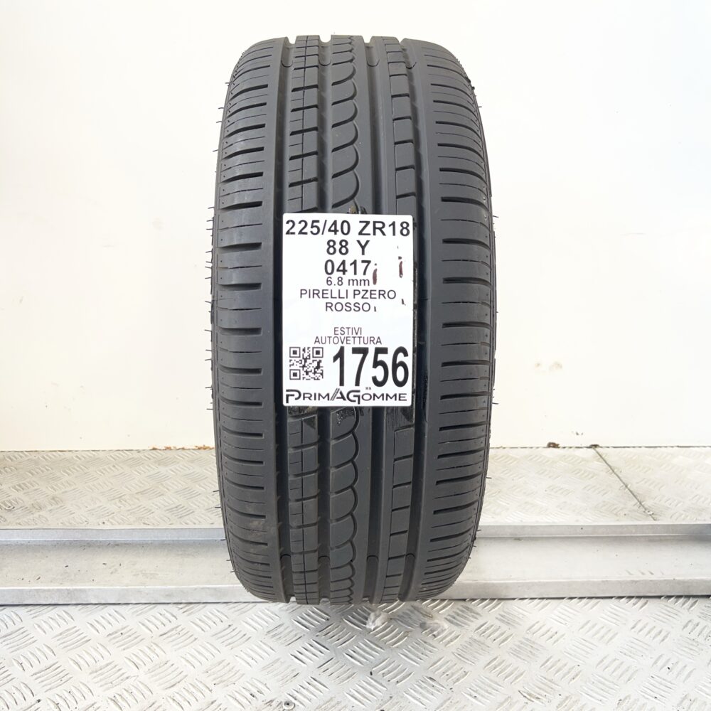 Pneumatico Usato 225 40 ZR18 88Y Pirelli Pzero Rosso 97% Estivo | Gomme Usate | PrimaGomme.it Pneumatico usato 225 40 ZR18 Pirelli Pzero Rosso - foto 7