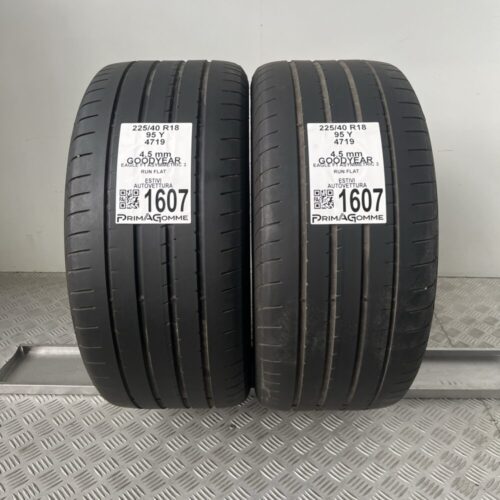 Gomme Usate 225 40 R18 95Y Goodyear Eagle F1 Asymmetric 3 64% Estive