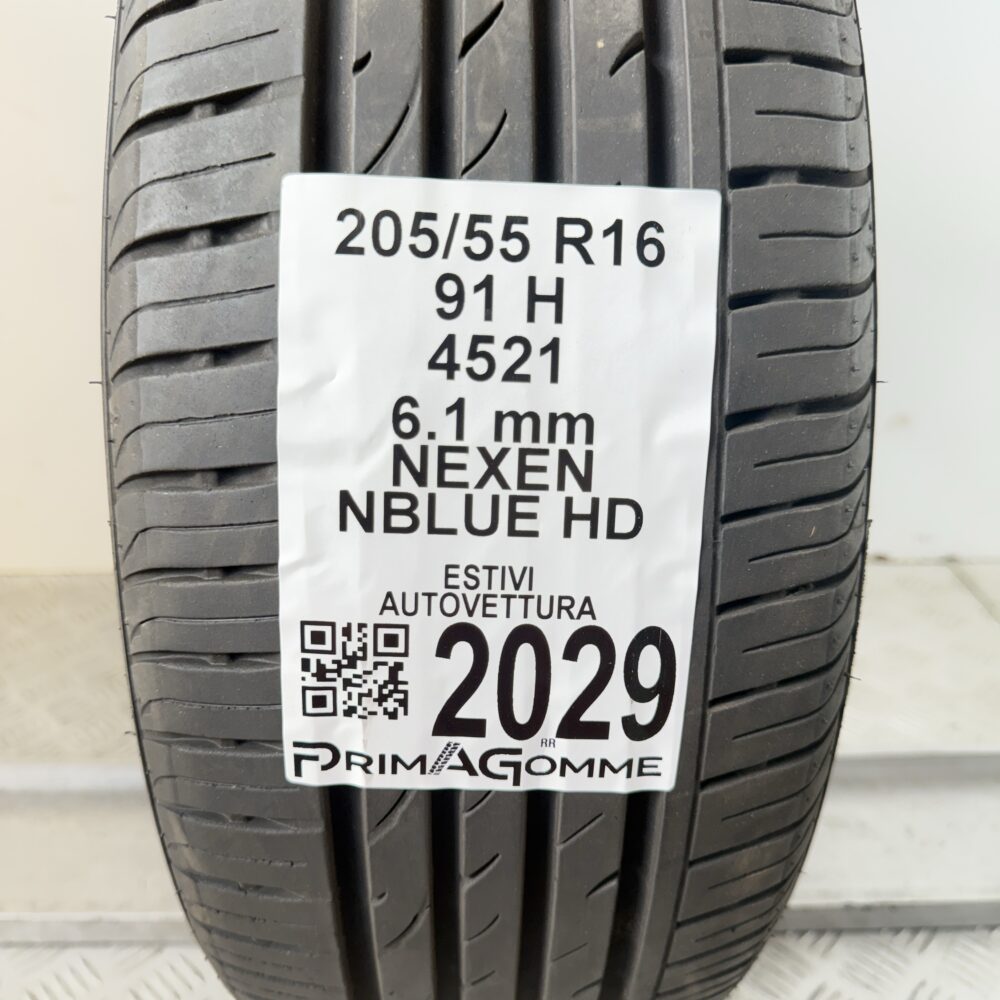 Pneumatico Usato 205 55 R16 91H Nexen Nblue HD 87% Estivo | Gomme Usate | PrimaGomme.it Pneumatico usato 205 55 R16 Nexen Nblue HD - foto 7