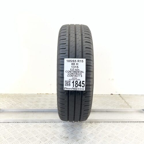 Pneumatico Usato 185 65 R15 88H CONTINENTAL ContiEcoContact 5 80% Estivo