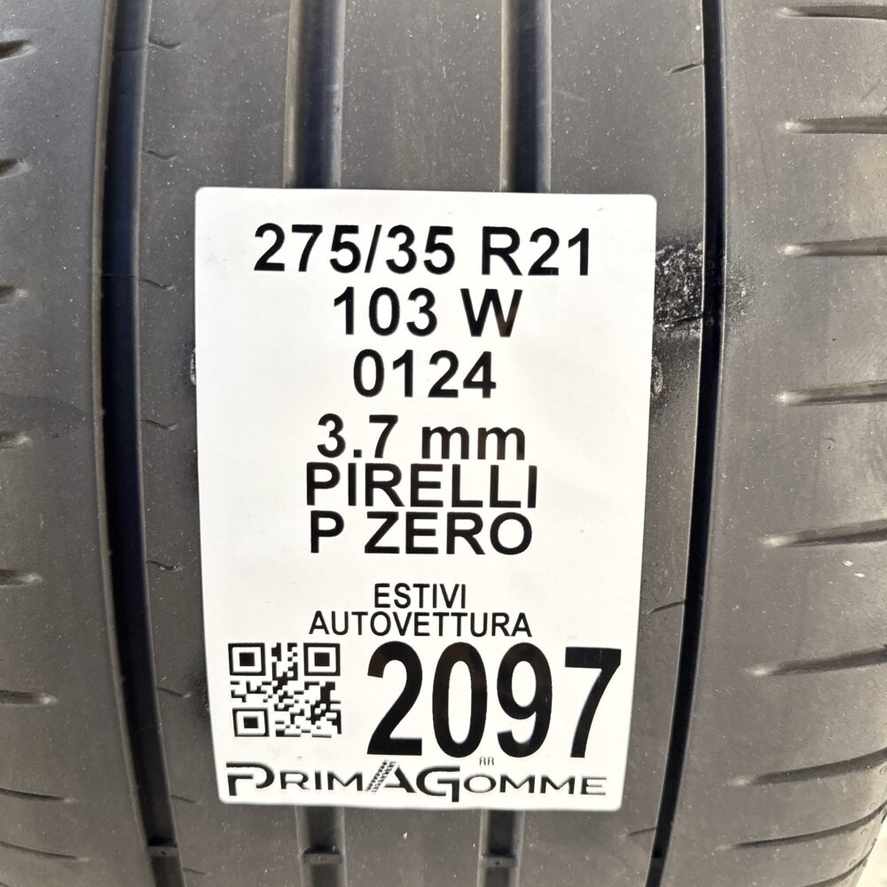 Pneumatico Usato 275 35 R21 103W Pirelli P Zero Estivo | Gomme Usate | PrimaGomme.it Pneumatico usato 275 35 R21 Pirelli P Zero - foto 6