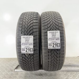 Gomme Usate 225 65 R17 102H Bridgestone Blizzak LM005 71% Invernali