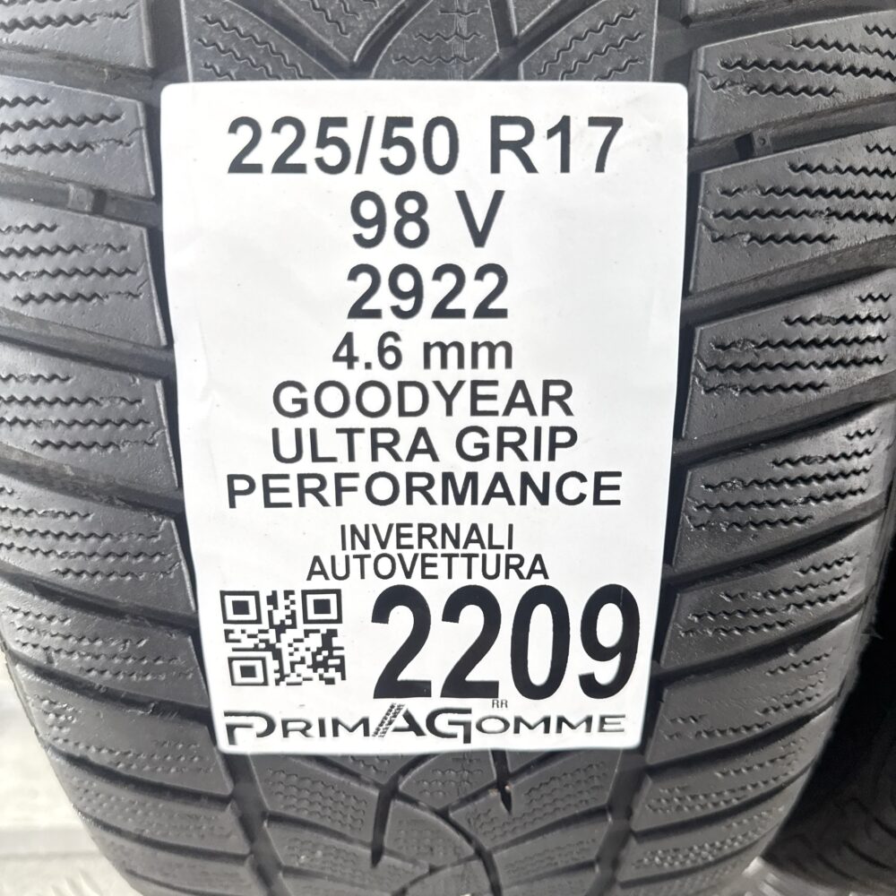 Gomme Usate 225 50 R17 98V Goodyear Ultra Grip Performance Invernali | Gomme Usate | PrimaGomme.it Gomme usate 225 50 R17 Goodyear Ultra Grip Performance - foto 8