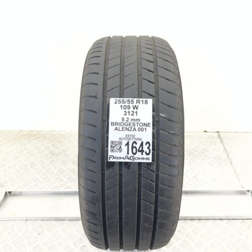 Gomma Usata 255 55 R18 109W Bridgestone Alenza 001 74% Estiva