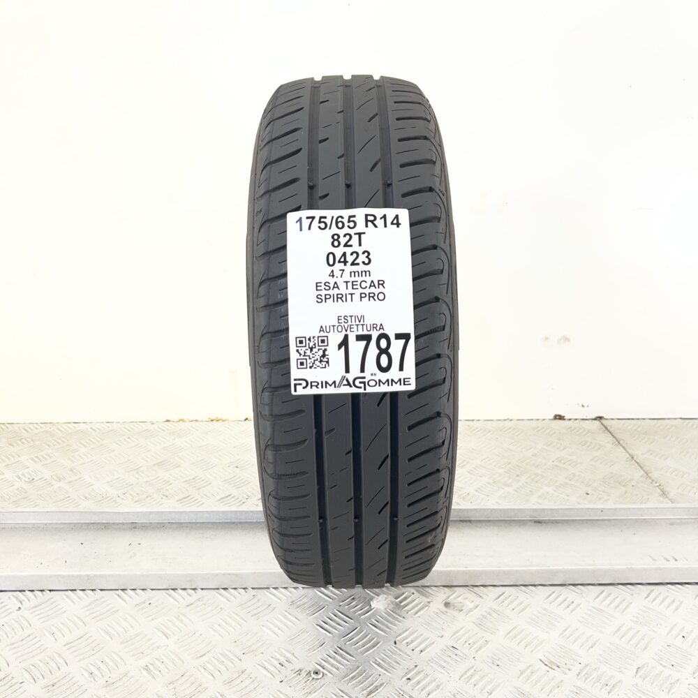 Pneumatico Usato 175 65 R14 82T Esa Tecar Spirit Pro Estivo | Gomme Usate | PrimaGomme.it Pneumatico usato 175 65 R14 Esa Tecar Spirit Pro - foto 6