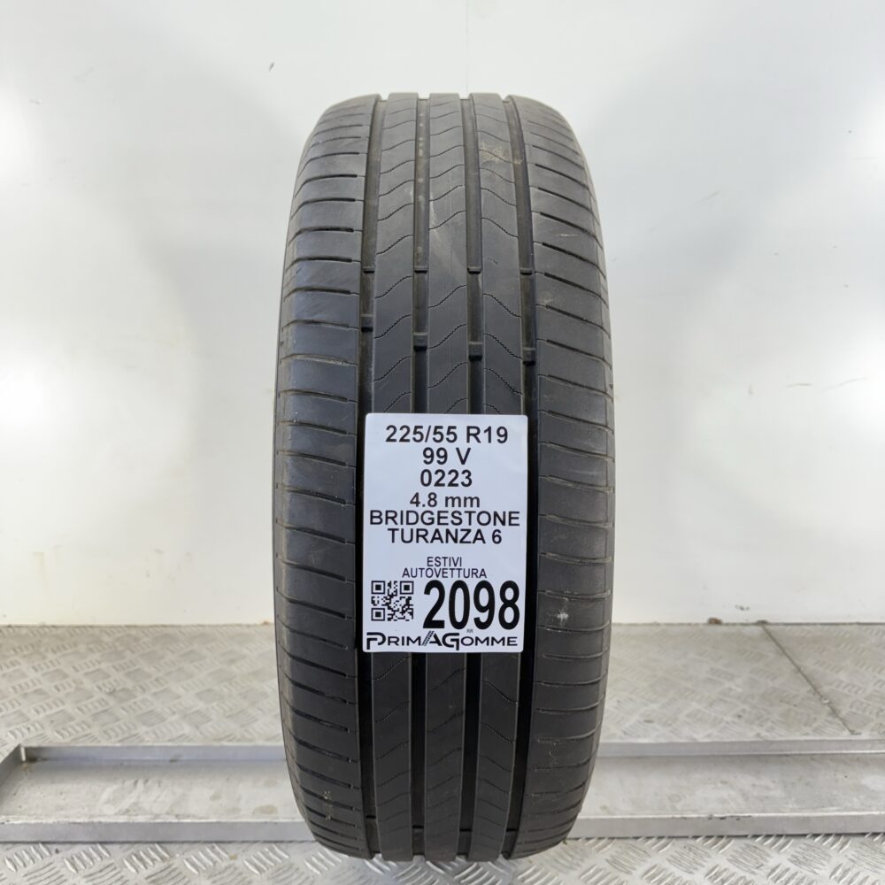 Pneumatico Usato 225 55 R19 99V Bridgestone Turanza 6 Estivo | Gomme Usate | PrimaGomme.it Pneumatico usato 225 55 R19 Bridgestone Turanza 6 - foto 7