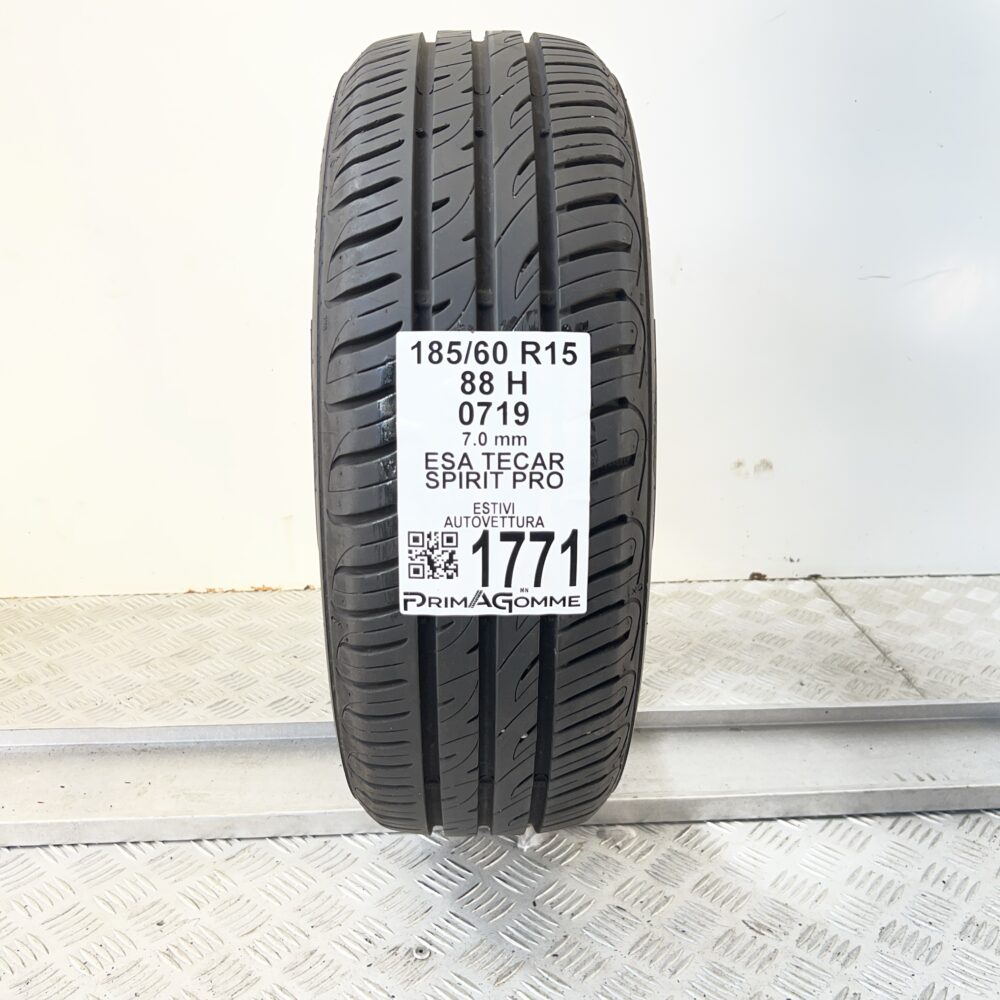 Pneumatico Usato 185 60 R15 88H Esa Tecar Spirit Pro 100% Estivo | Gomme Usate | PrimaGomme.it Pneumatico usato 185 60 R15 Esa Tecar Spirit Pro - foto 7