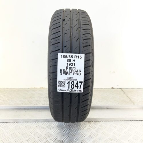 Pneumatico Usato 185 65 R15 88H ESA TECAR Spirit Pro 71% Estivo