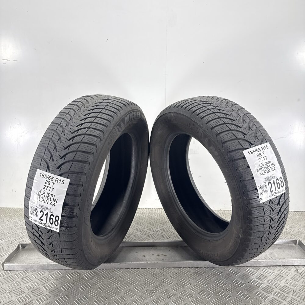 Pneumatici Usati 185 65 R15 88T Michelin Alpin A4 Invernali | Gomme Usate | PrimaGomme.it Pneumatici usati 185 65 R15 Michelin Alpin A4 - foto 6
