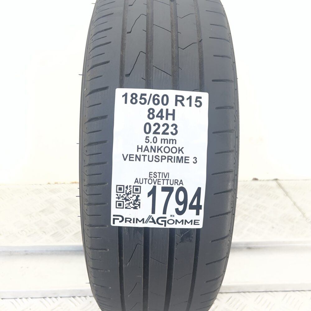 Pneumatico Usato 185 60 R15 84H Hankook Ventus Prime 3 71% Estivo | Gomme Usate | PrimaGomme.it Pneumatico usato 185 60 R15 Hankook Ventus Prime 3 - foto 7