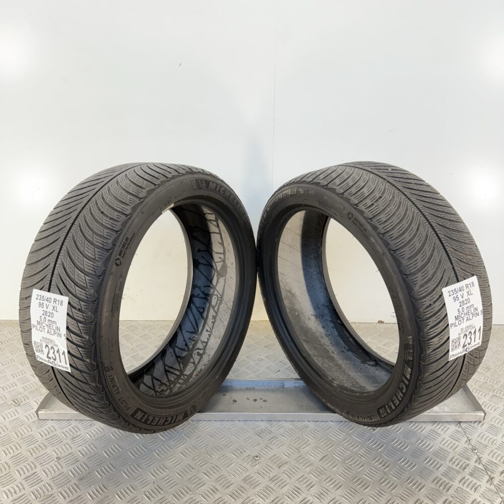 Gomme Usate 235 40 R18 XL 95V Michelin Pilot Alpin 5 71% Invernali | Gomme Usate | PrimaGomme.it Gomme usate 235 40 R18 Michelin Pilot Alpin 5