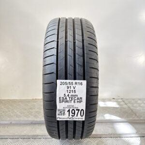 Pneumatico Usato 205 55 R16 91V Esa Tecar Spirit 5 HP 77% Estivo