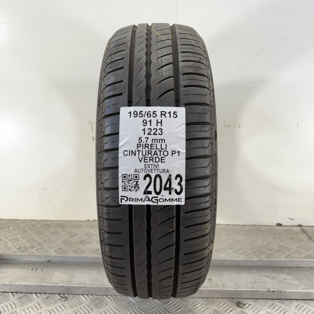 Pneumatico Usato 195 65 R15 91H Pirelli Cinturato P1 Verde 81% Estivo | Gomme Usate | PrimaGomme.it Pneumatico usato 195 65 R15 Pirelli Cinturato P1 Verde - foto 7