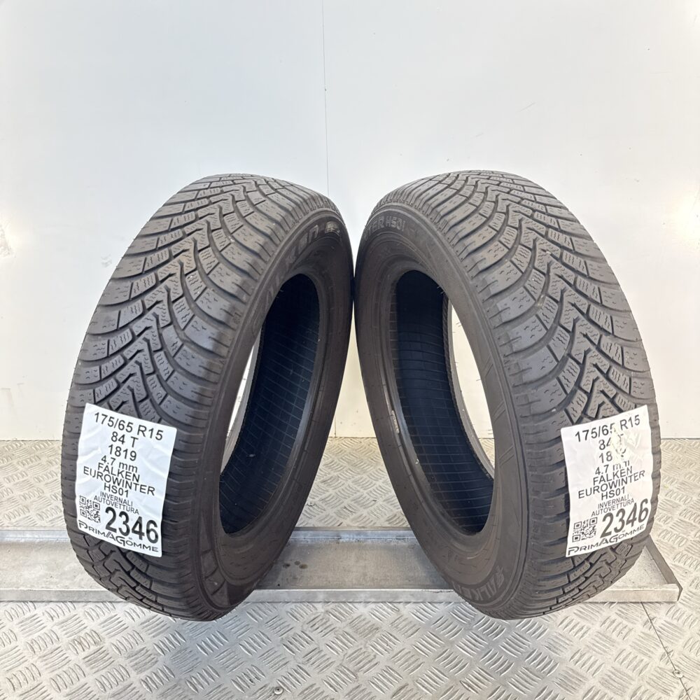 Gomme Usate 175 65 R15 84T Falken Eurowinter HS01 Invernali | Gomme Usate | PrimaGomme.it Gomme usate 175 65 R15 Falken Eurowinter HS01 - foto 4