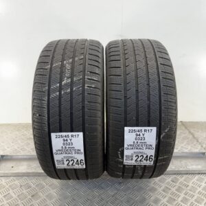 Gomme Usate 225 45 R17 94Y Vredestein Quatrac Pro 83% 4 Stagioni