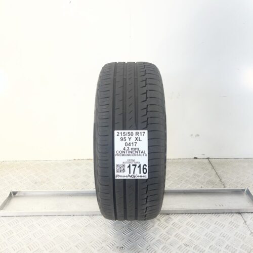 Pneumatico Usato 215 50 R17 XL 95Y Continental PremiumContact 6 Estivo