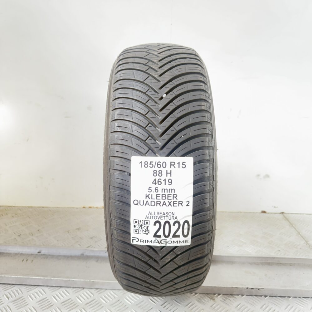 Pneumatico Usato 185 60 R15 88H Kleber Quadraxer 2 4 Stagioni | Gomme Usate | PrimaGomme.it Pneumatico usato 185 60 R15 Kleber Quadraxer 2 - foto 7