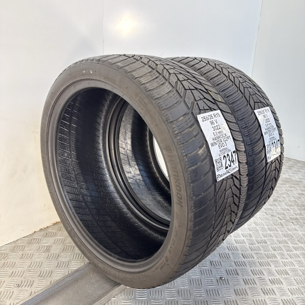 Gomme Usate 255 35 R19 96V Hankook Winter Icept Evo 3 73% Invernali | Gomme Usate | PrimaGomme.it Gomme usate 255 35 R19 Hankook Winter Icept Evo 3 - foto 5