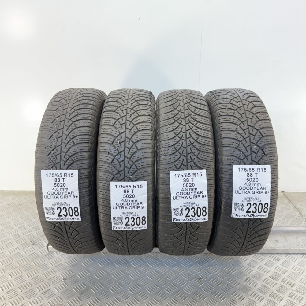 Gomme Usate 175 65 R15 88T Goodyear Ultra Grip 9+ Invernali | Gomme Usate | PrimaGomme.it Gomme usate 175 65 R15 Goodyear Ultra Grip 9+ - foto 14