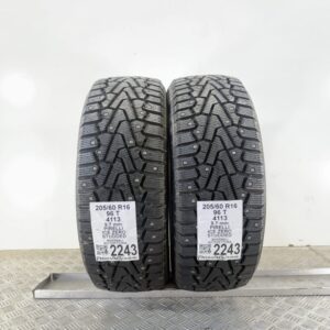 Gomme Usate 205 60 R16 96T Pirelli Ice Zero Studded 100% Invernali