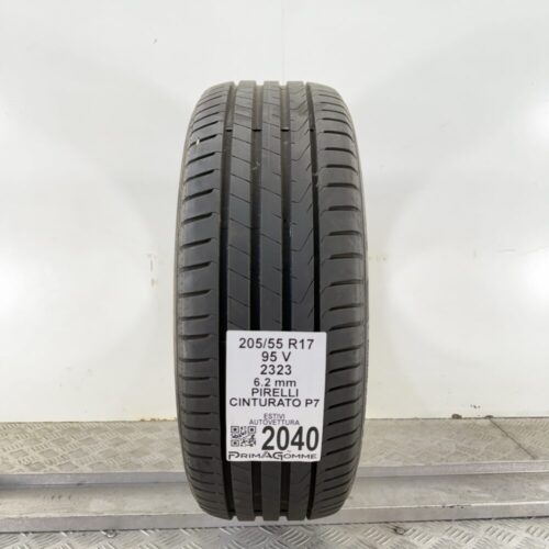 Pneumatico Usato 205 55 R17 95V Pirelli Cinturato P7 89% Estivo