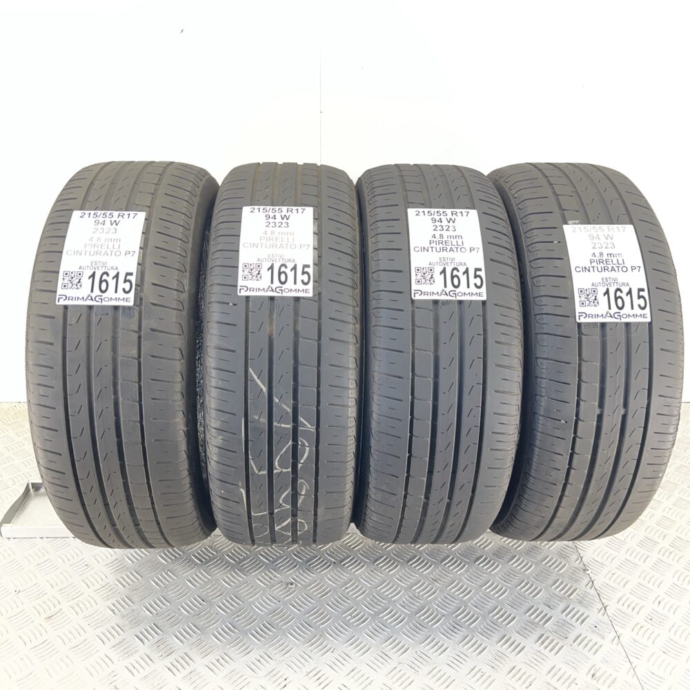 Pneumatici Usati 215 55 R17 94W Pirelli Cinturato P7 Estive | Gomme Usate | PrimaGomme.it Pneumatici usati 215 55 R17 Pirelli Cinturato P7 - foto 10