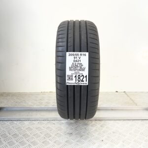 Pneumatico Usato 205 55 R16 91V DUNLOP Sport Blu Response 86% Estivo